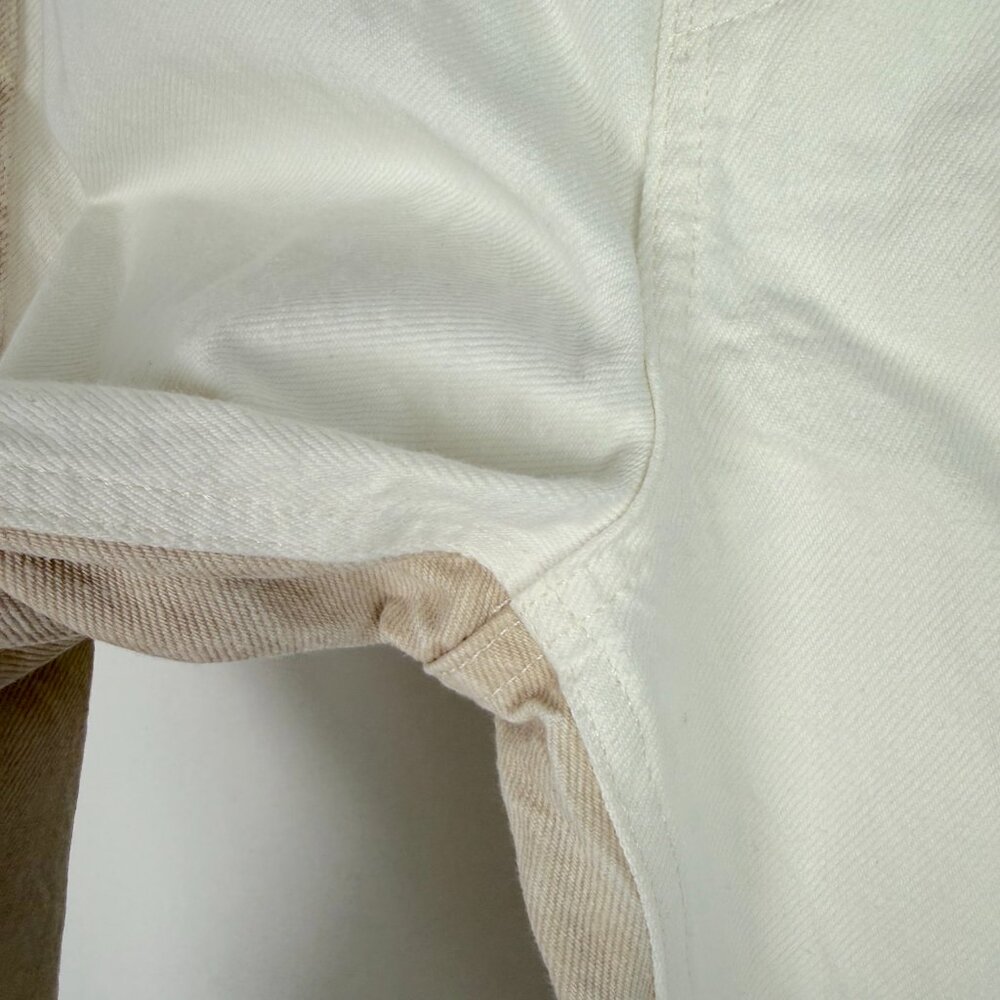 Reformation Sandy Tonal Reworked High Rise Relaxed Straight Jeans Size 25 GUC - Picture 5 of 11